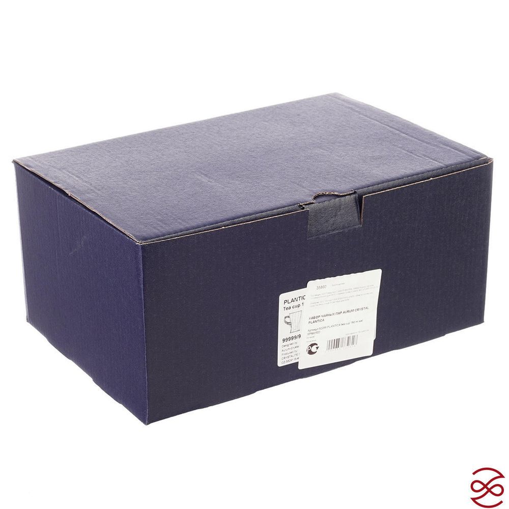 Набор кружек Aurum Crystal Plantica 150 мл Ассорти (6 шт)