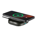 Складная зарядная станция MagSafe Deppa Fold Power для iPhone, Apple Watch и AirPods (Qi2.2) Беспроводная зарядка: Qi 25 Вт, Qi 5 Вт, магнитное крепление для зарядки Apple Watch или Samsung Galaxy Watch (Qi 2,5 Вт). Проводная зарядка: нет. Сертификация Qi