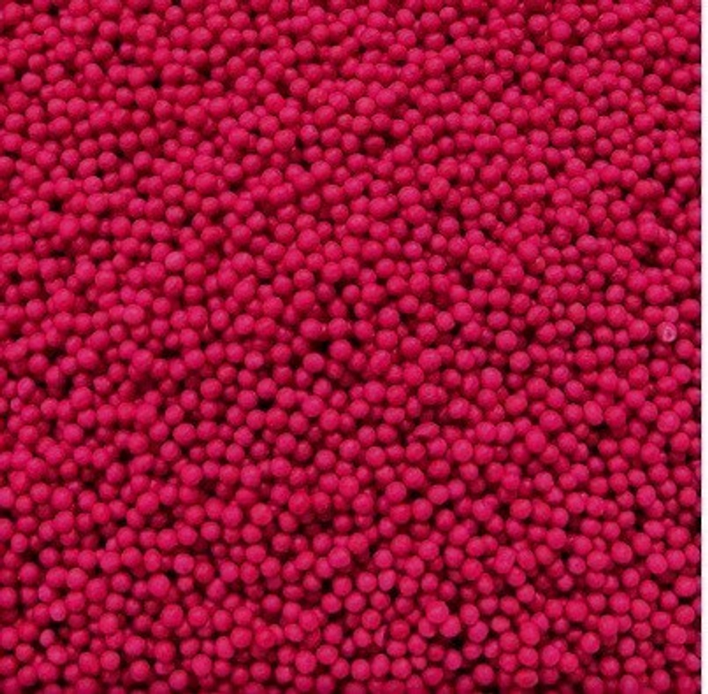 Посыпка шарики малиновые 1мм 100 гр