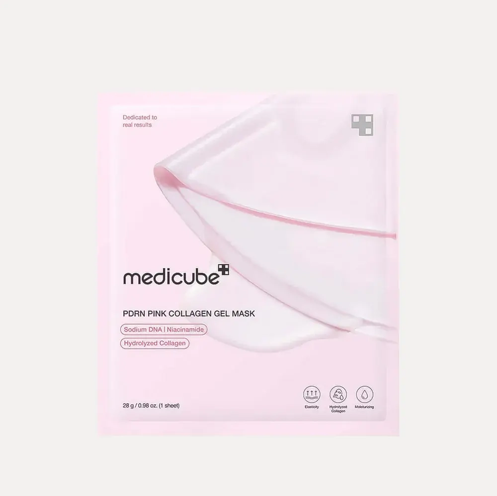 MEDICUBE Маска с коллагеном PDRN Pink Collagen Gel Mask (28 г)