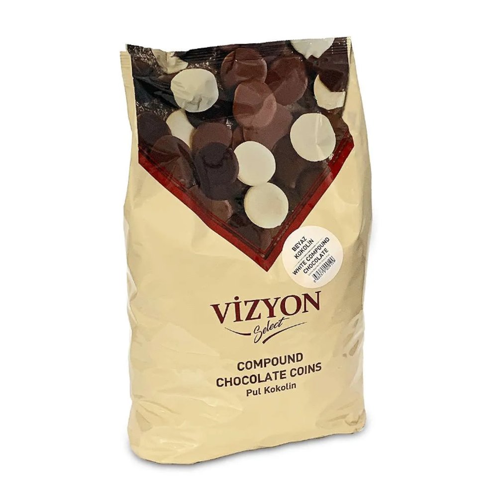 Шоколад белый Vizyon Select White Compound 32-34% 2,5кг