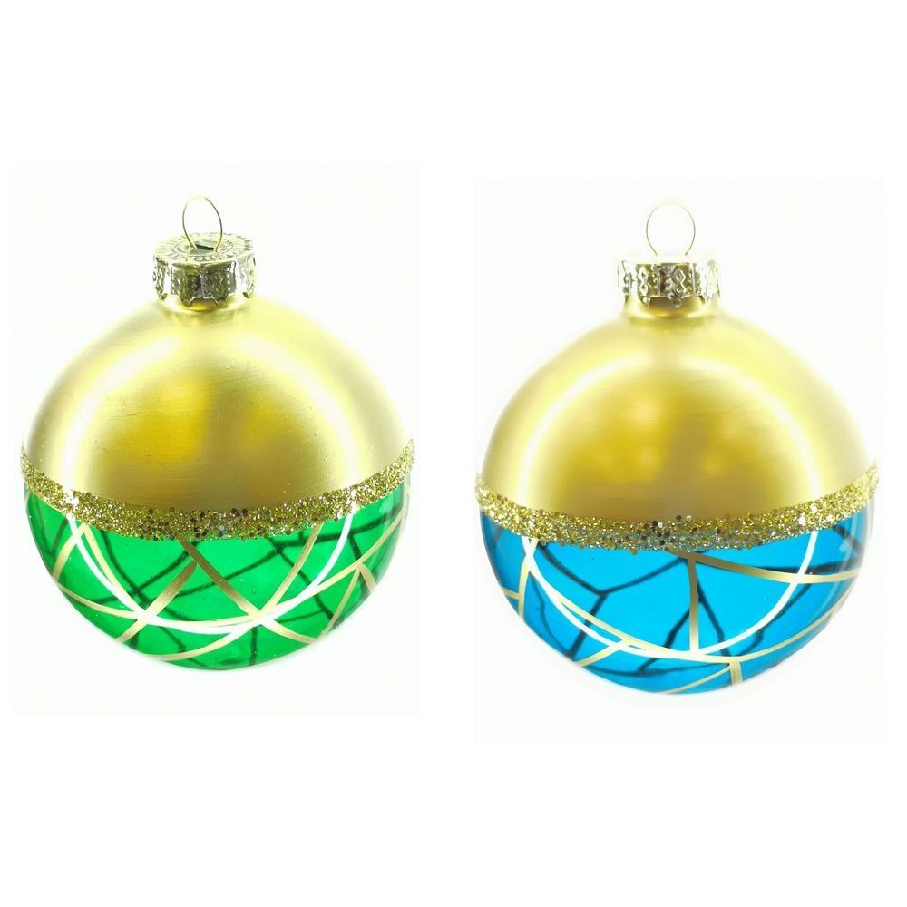 GAEM Украшение новогоднее "Шар", D 8 см, L8 W8 H8 см, 2в.