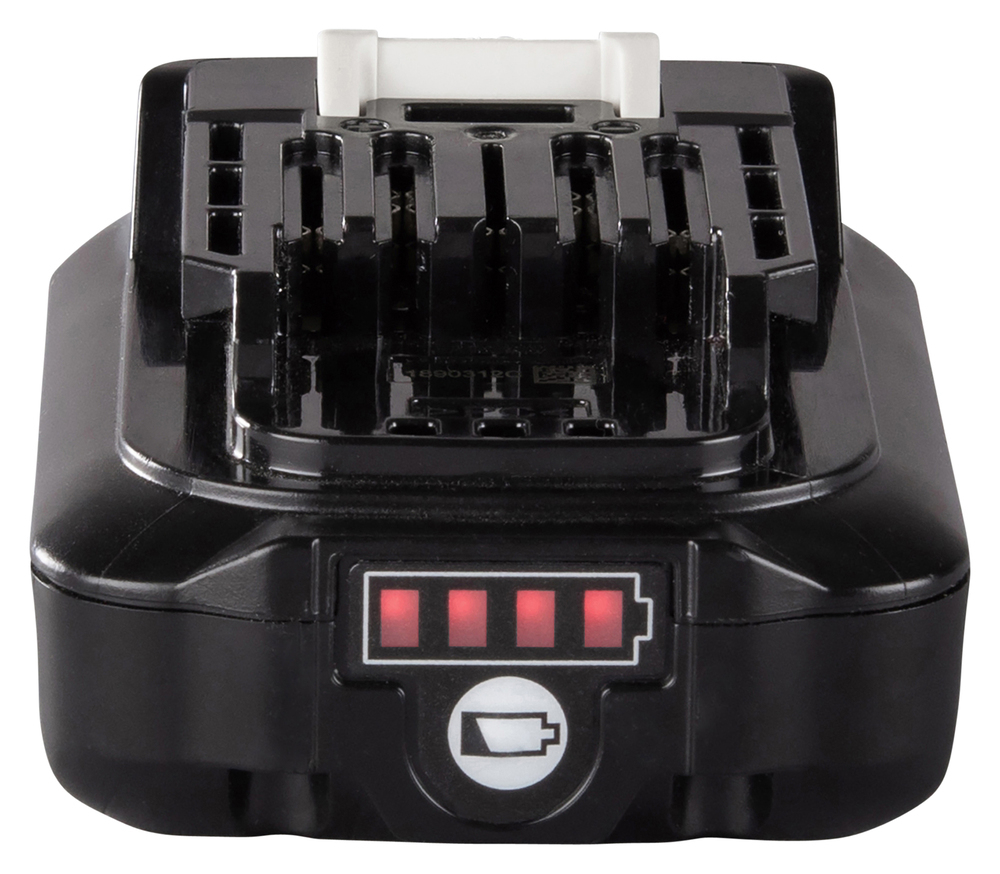 Аккумулятор BL1021B (CXT 12В, 2Ач, индикатор заряда), картон, 1 шт. Makita 197396-9 Li-Ion 12 В макс. 2,0 А·ч BL1021B