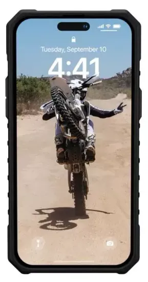 Чехол с поддержкой MAGSAFE Uag Pathfinder для iPhone 14 Pro Max 6.7", цвет синий (Mallard)