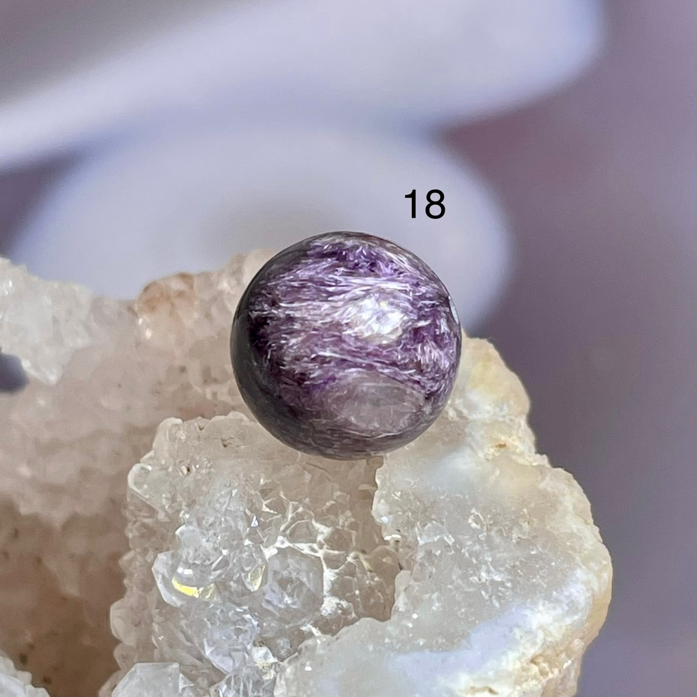 53142 Чароит Бусина 10-10,5мм Россия-36