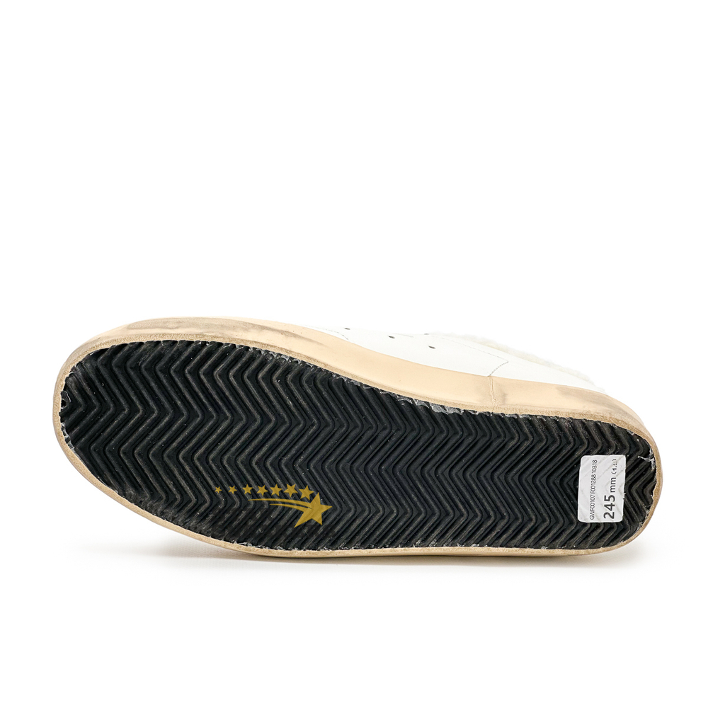 Кеды женские с мехом Golden Goose Superstar