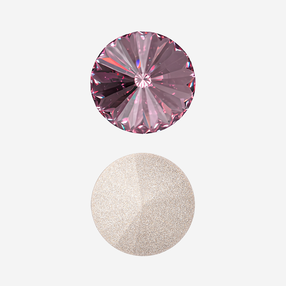 Кристалл Риволи (Rivoli), оттенок "Вересковый"/"Heather", 12мм