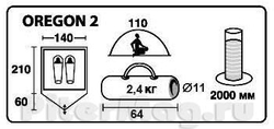 Палатка Trek Planet Oregon 2