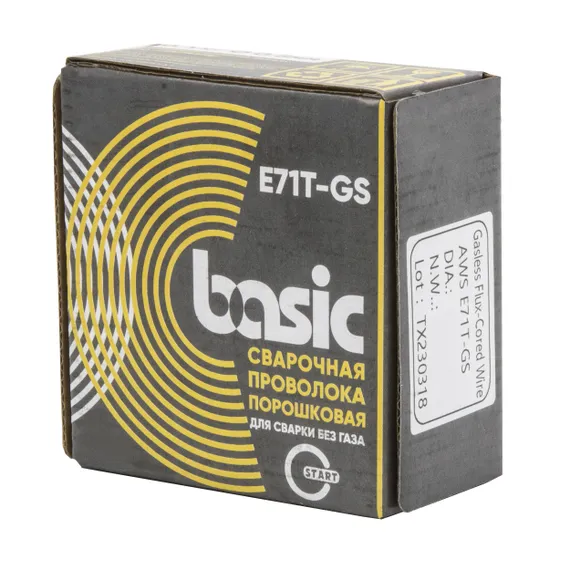 Проволока сварочная порошковая Basic E71T-GS д.1,0 (1кг) OSA START STB7110