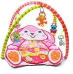 Коврик д/новорожд. игровой Зайка, 5 игрушек, в коробка