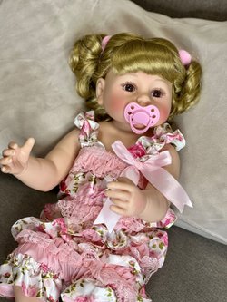 Кукла Реборн виниловая 48см в пакете (FA-019FVA)