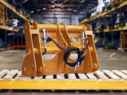 Быстросъем(quick coupler) для мини погрузчиков от 4т