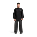 Лонгслив Питерский Щит Лого Черный