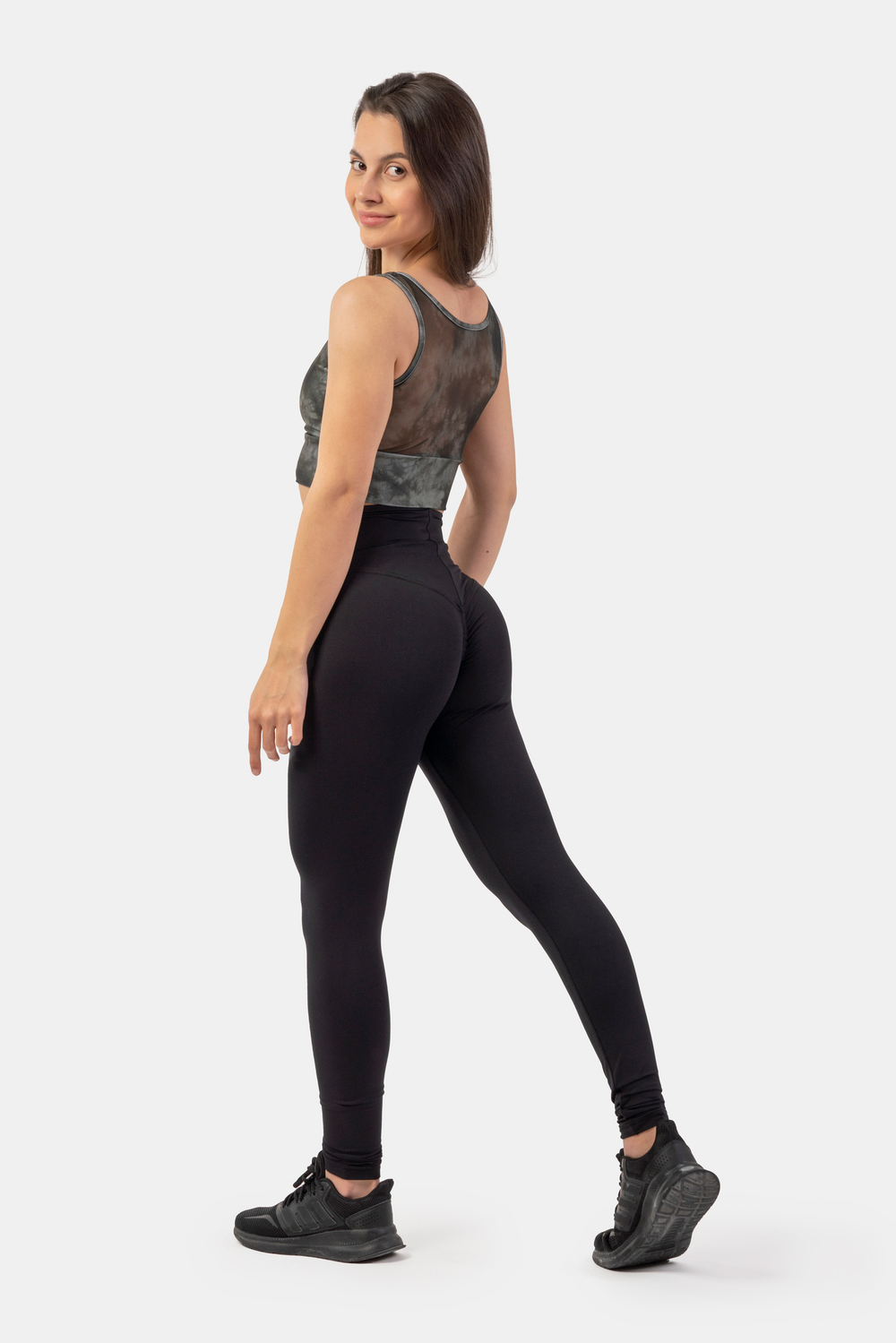 Леггинсы CLASSIC HIGH-WAIST PERFORMANCE LEGGINGS 403 Черные