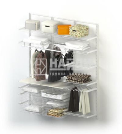 Интерьерное решение для спальни 3 Металлик серебристый