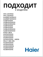 Вентилятор (крыльчатка) для кондиционера - 0010205435A Haier