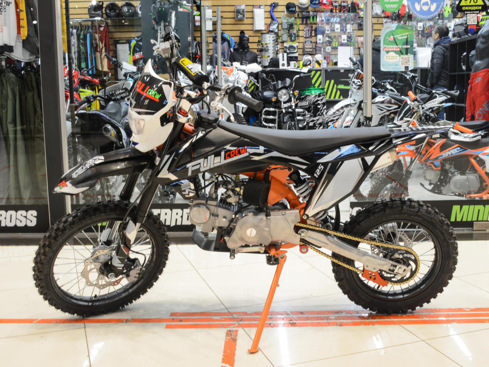 Питбайк Full Crew FC125e 14/12 Черный
