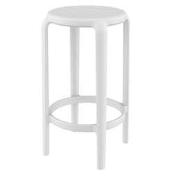 Полубарный табурет Tom Bar 65, белый
