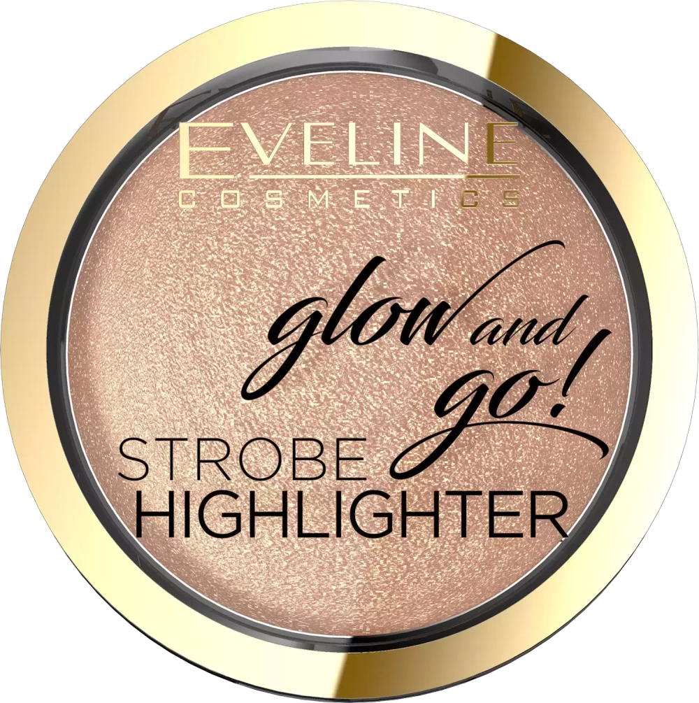 EVELINE Хайлайтер запеченный 02-GENTLE GOLD серии GLOW AND GO! 8,5г (*3*24)