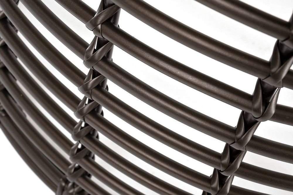 "Парма" журнальный столик из искусственного ротанга, цвет бронзовый