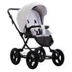 Детская коляска AroTeam Teramo Prima 3 в 1 01 белая кожа