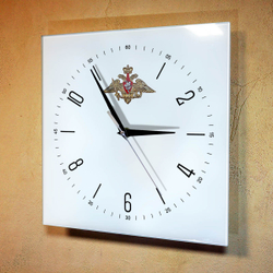 Настенные часы "Эмблема Вооруженные силы 03 04" (-)
