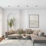 DK2091-BK Встраиваемый светильник FLAT, IP 20, до 15 Вт, GX53, LED, черный, алюминий