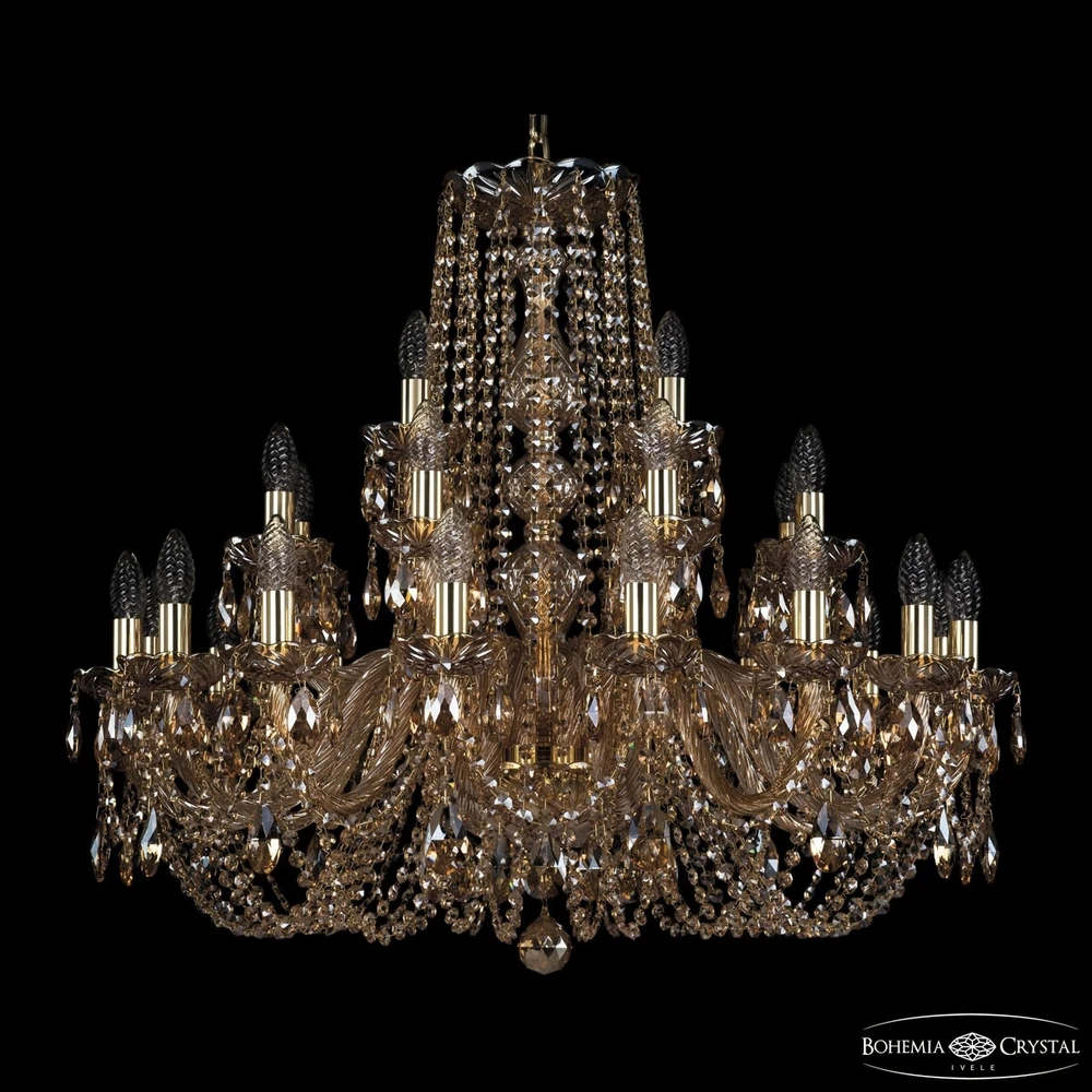 Подвесная люстра Bohemia Ivele 1402/16+8+4/300 G M721