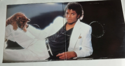 Винтажная виниловая пластинка LP Michael Jackson Thriller (Holland 1982)