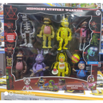 Набор героев 8 фигурок ФНАФ, FNAF Аниматроники 5 ночей с Фредди / Freddy "Midnight Mystery Warrior" 8in1