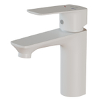 Смеситель для раковины 40k MIXLINE ML15-04W б/отв п/гайку (без подводки) БЕЛЫЙ