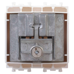 Розетка TV-FM-SAT модульная, "Avanti", "Белое облако", 2 модуля