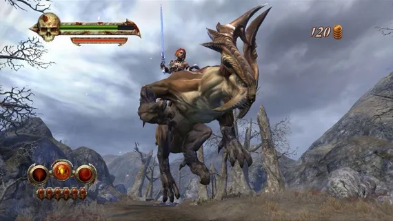 PS3 Golden Axe: Beast Rider (Б/У, Английская версия, BLES-00391)