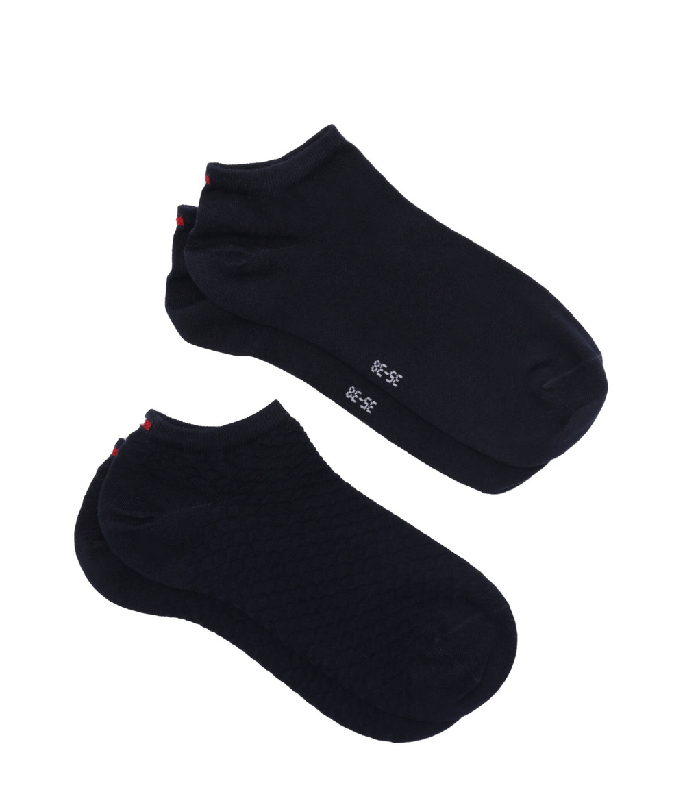 Носки 2 пары TH WOMEN SNEAKER 2P CF2Y Tommy Hilfiger - темно-синий(701227564)