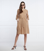 платье Peserico - бежевый(S02147L10A 00481)
