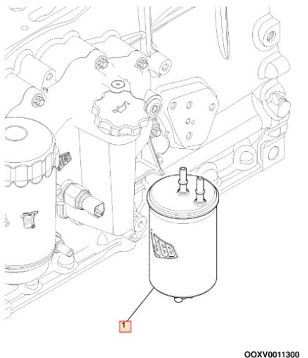 Фильтр топливный тонкой очистки (Dieselmax, нижний) 320/A7170, 320/07394, 320/07155
