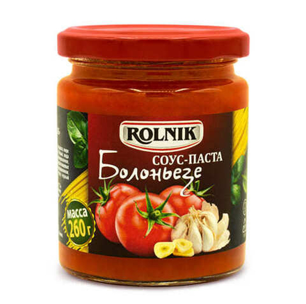 Соус-паста "Болоньезе" 260г. Rolnik
