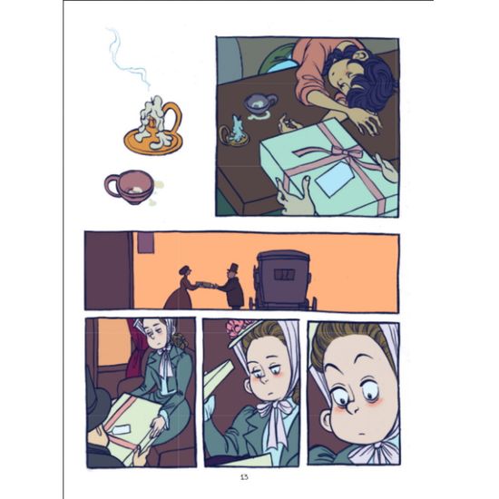 Комикс Принц и швея