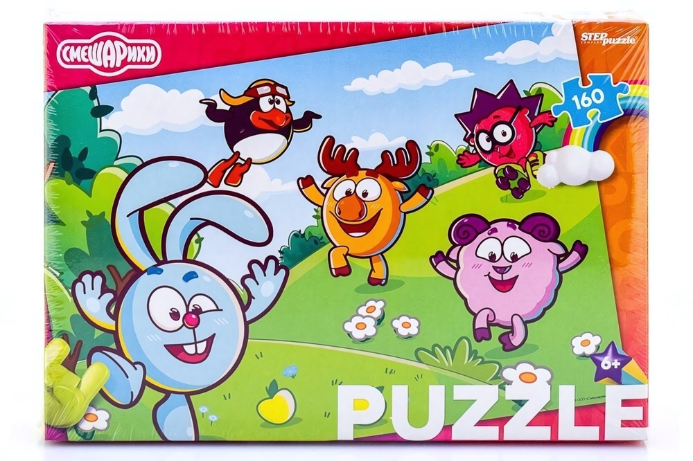 Пазл 160эл. "Смешарики (new)" (Мармелад Медиа) (Степ пазл)