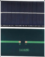 Солнечная панель 6 В 1 Вт. Размер 110*60 мм