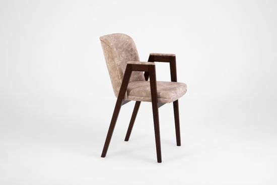 Кресло Бостон (дуб/тон 344 темный дуб/ткань Siesta Latte)