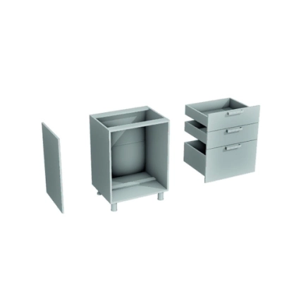 Нижний шкаф Лилия Н3Я 600/2