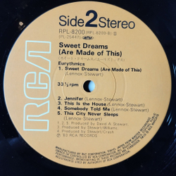 Винтажная виниловая пластинка LP Eurythmics Sweet Dreams (Are Made Of This) (Japan 1983) (Obi) This Is The House