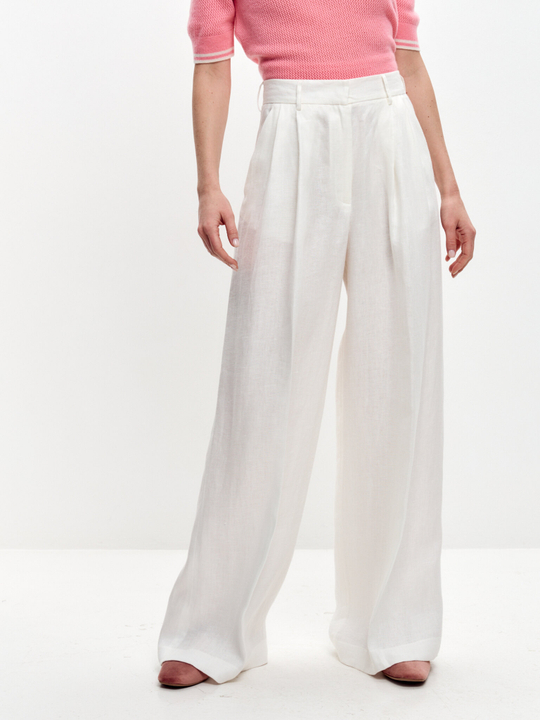 Льняные брюки