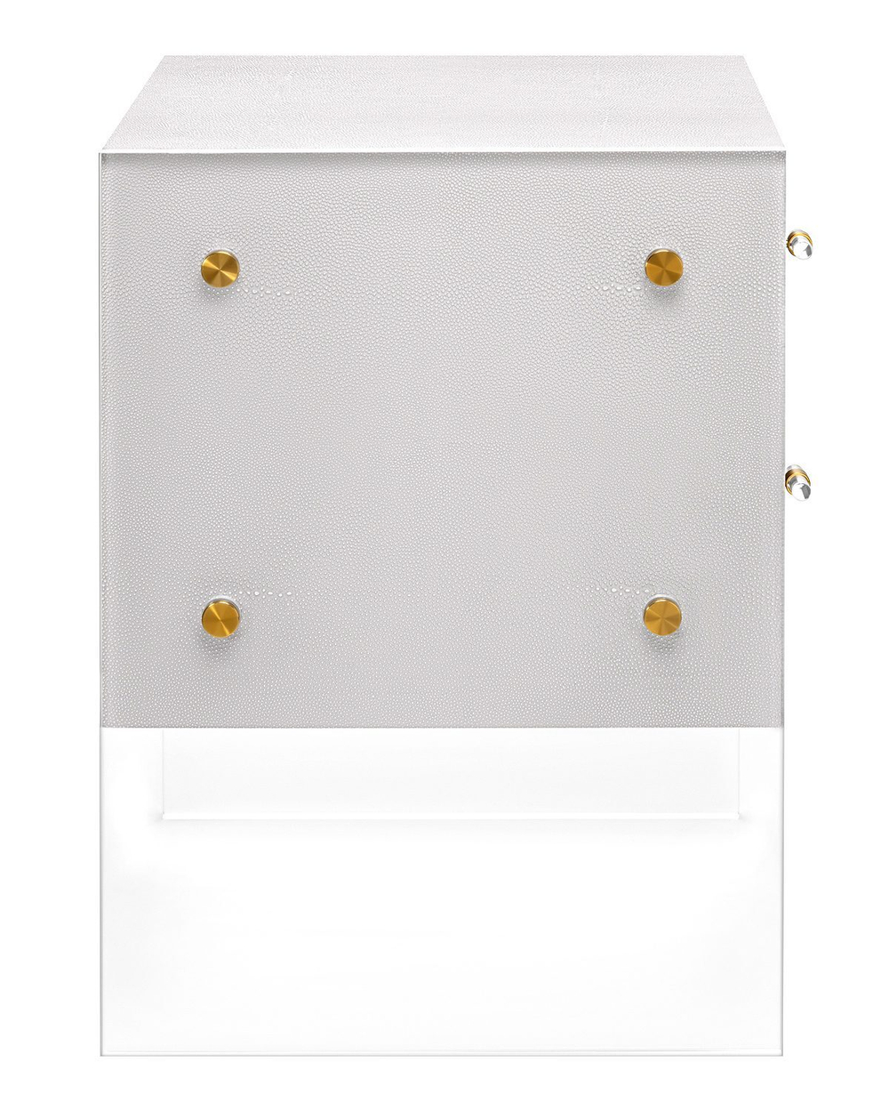 Серая прикроватная тумба “Берк”