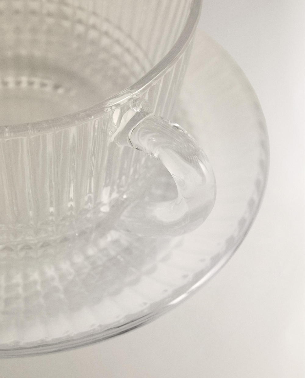 Zara Home стакан из стекла, цвет прозрачный, 10 см · 6289/209