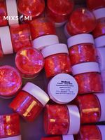 Хлопья - слюда 88656 Оранжевый неон - для литья изделий и творчества