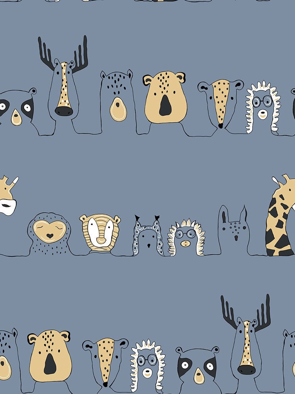 ткань Оттава (Мордочки на веревочках)