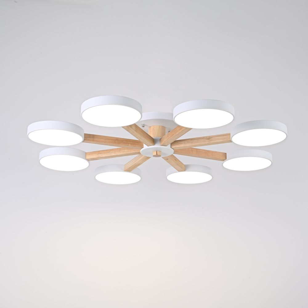 Потолочная Люстра Turna 8 White By Imperiumloft