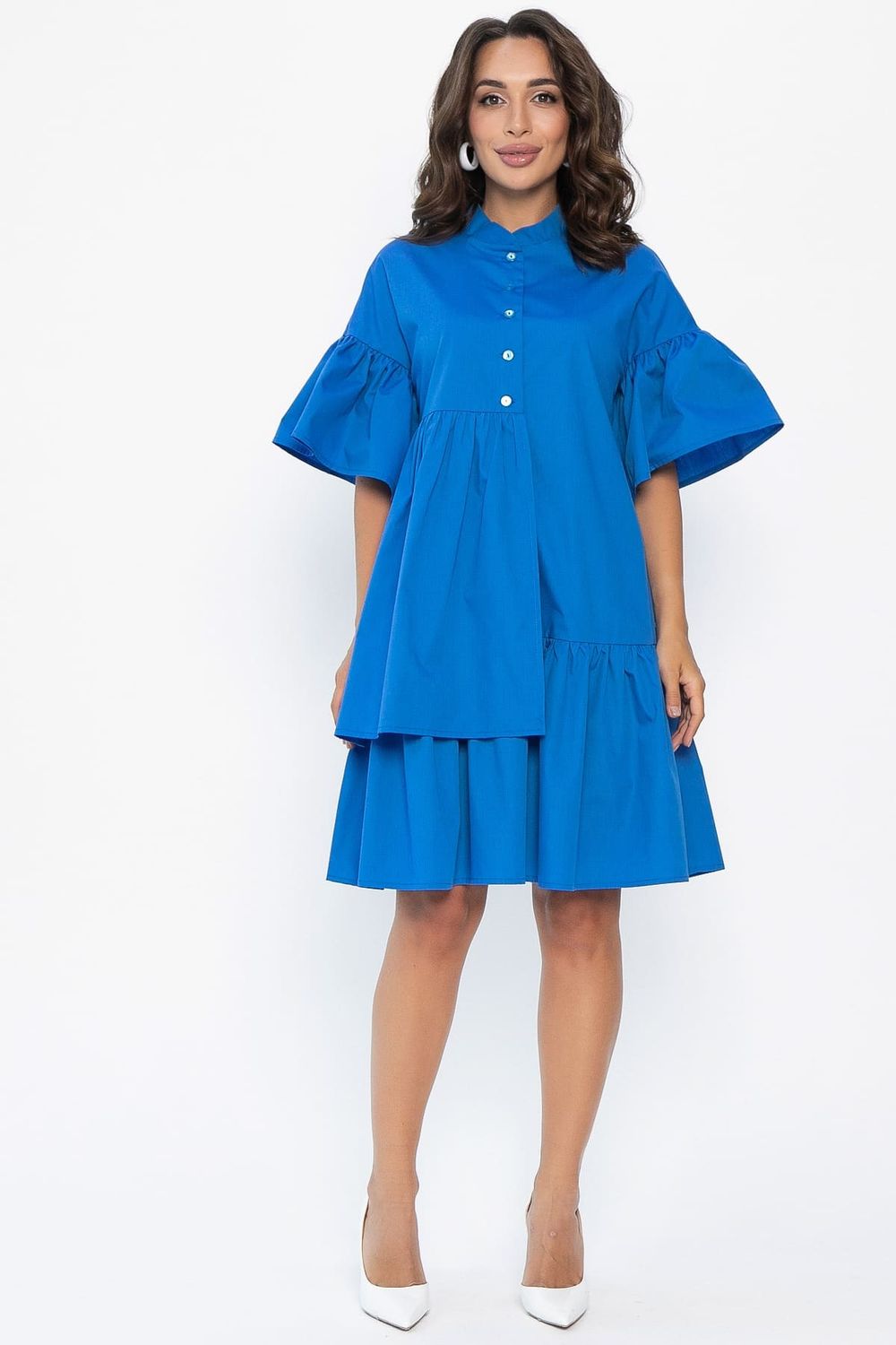 Платье Урания (васильковое) П13966-36М LT Collection